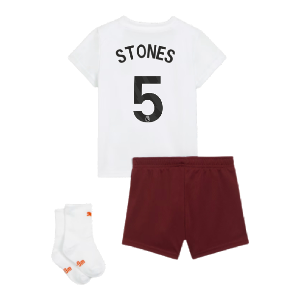 2023-2024 Man City Away Baby Kit (STONES 5)