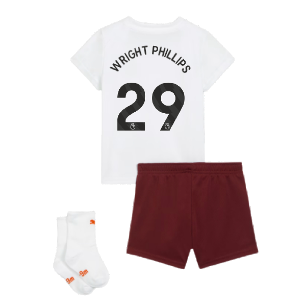 2023-2024 Man City Away Baby Kit (WRIGHT PHILLIPS 29)