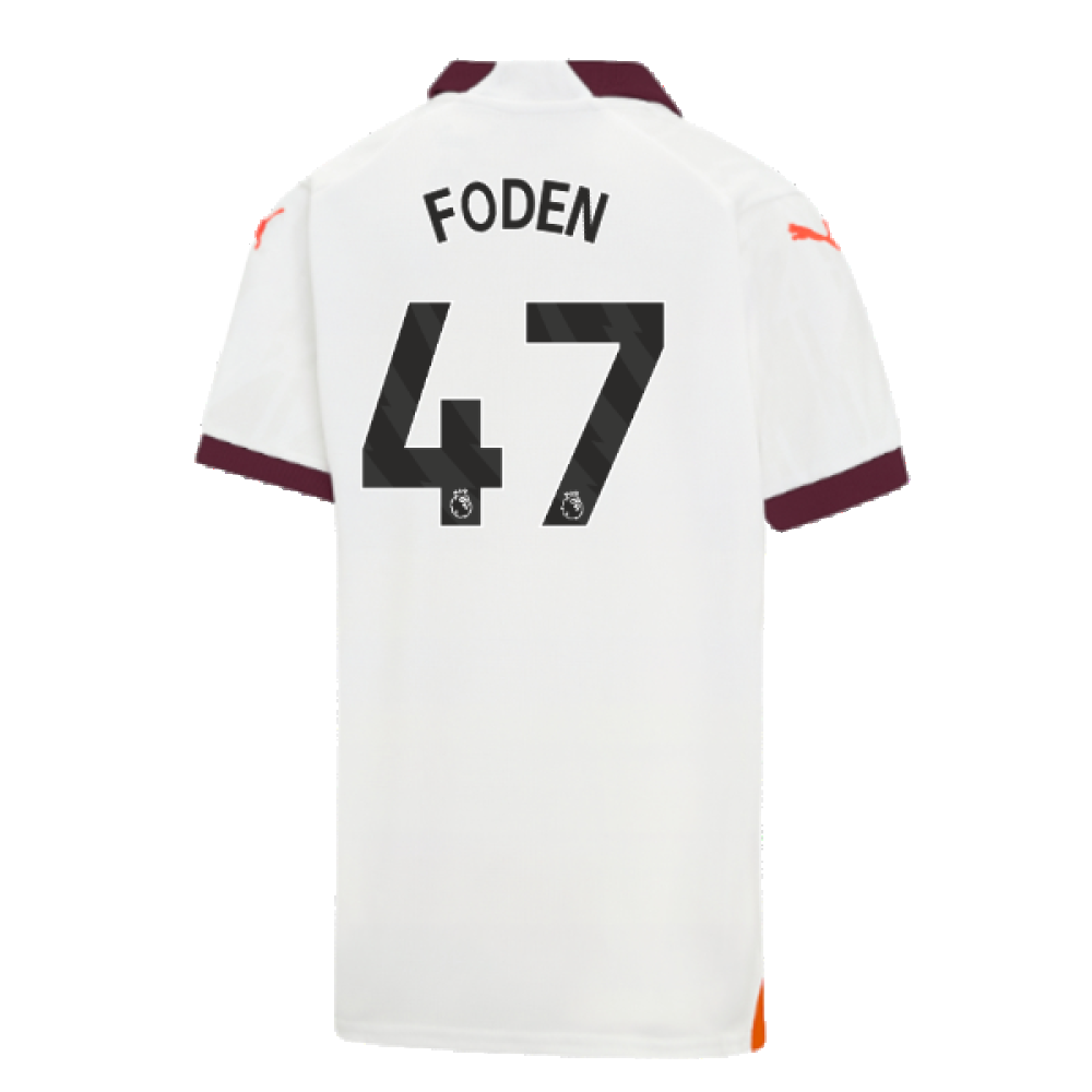 2023-2024 Man City Away Shirt (Kids) (FODEN 47)