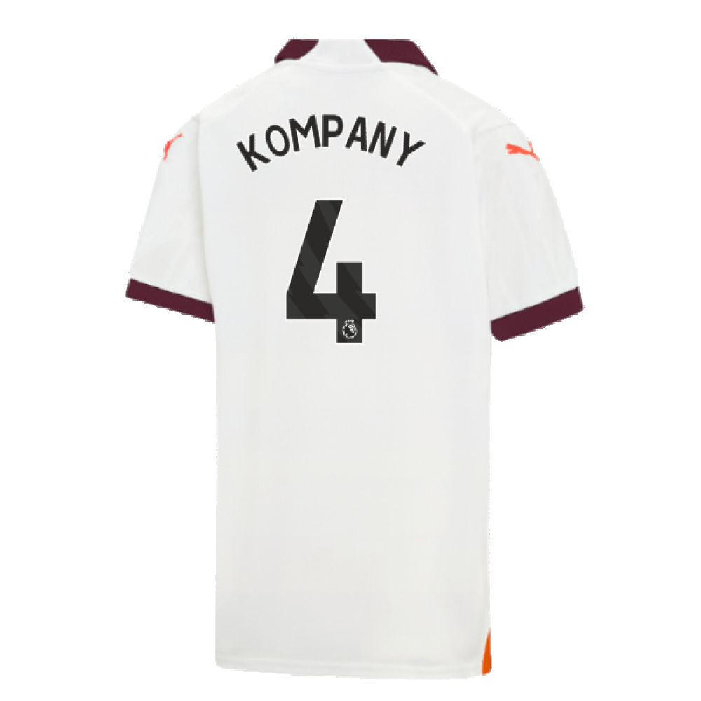 2023-2024 Man City Away Shirt (Kids) (KOMPANY 4)