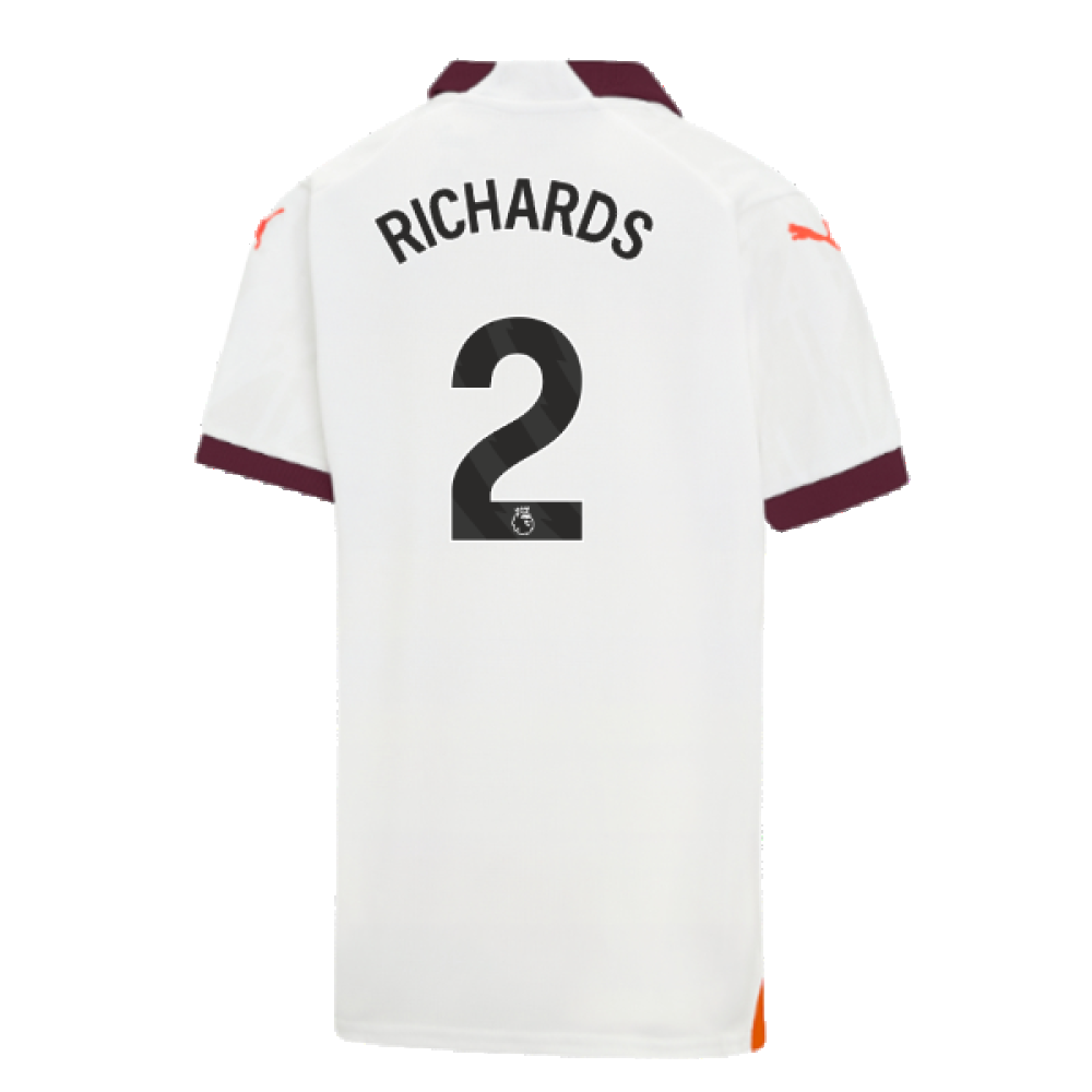 2023-2024 Man City Away Shirt (Kids) (RICHARDS 2)