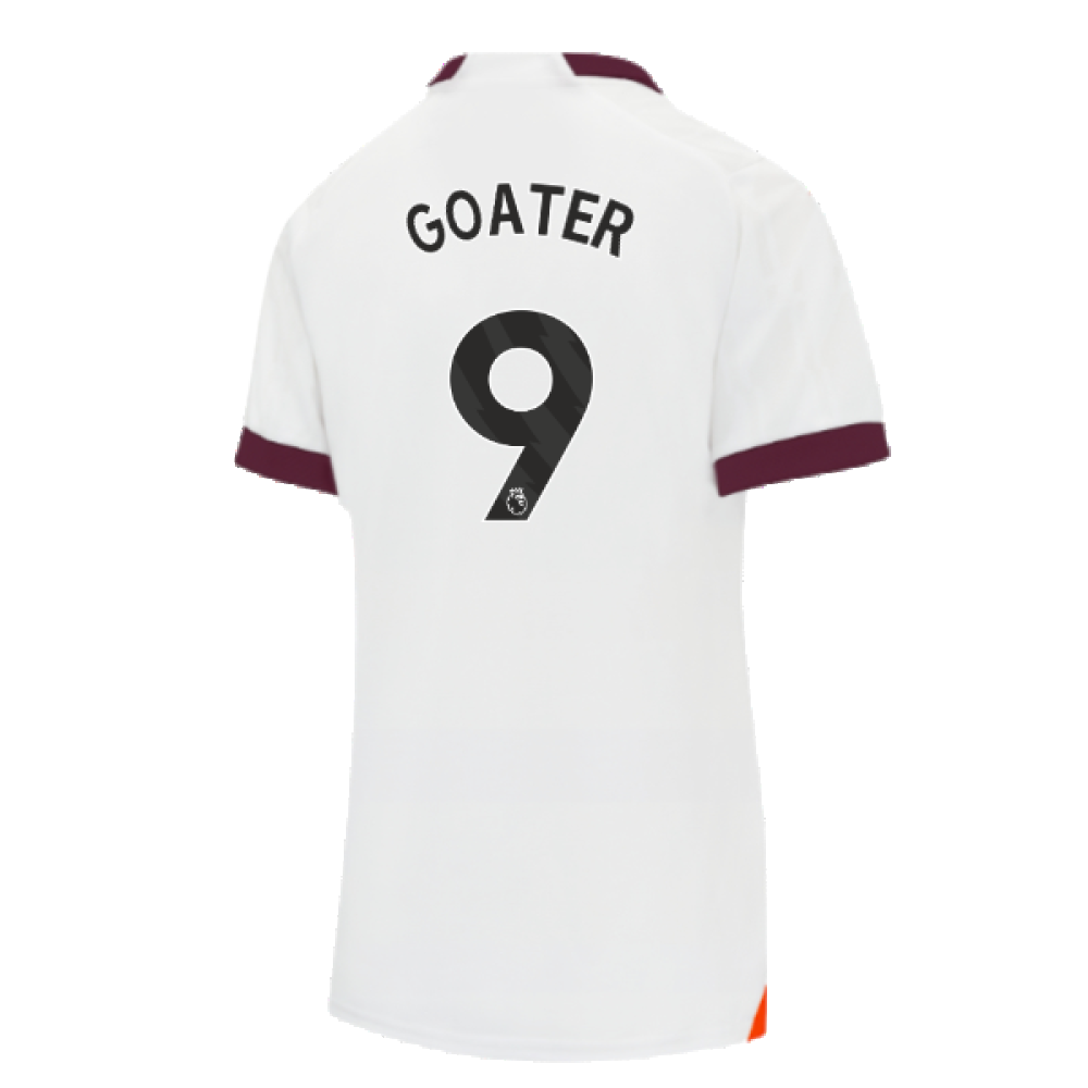 2023-2024 Man City Away Shirt (Ladies) (GOATER 9)