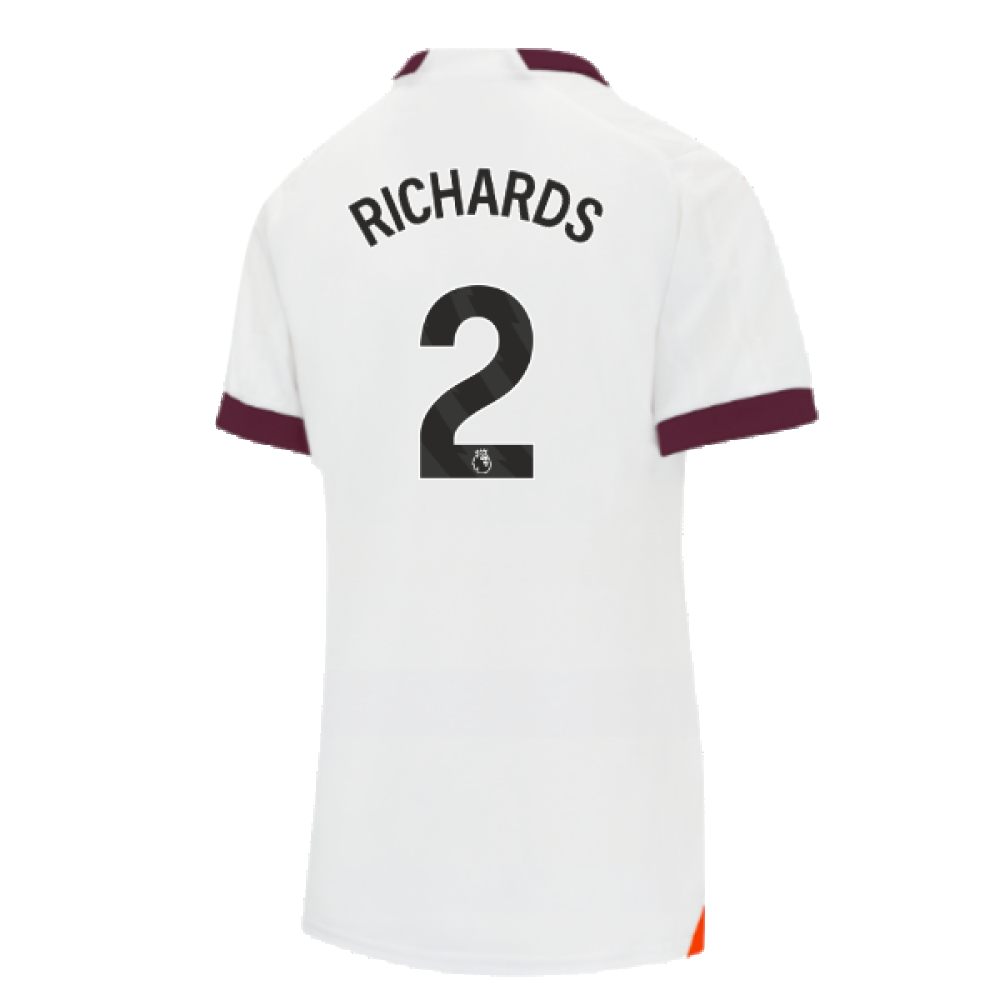 2023-2024 Man City Away Shirt (Ladies) (RICHARDS 2)