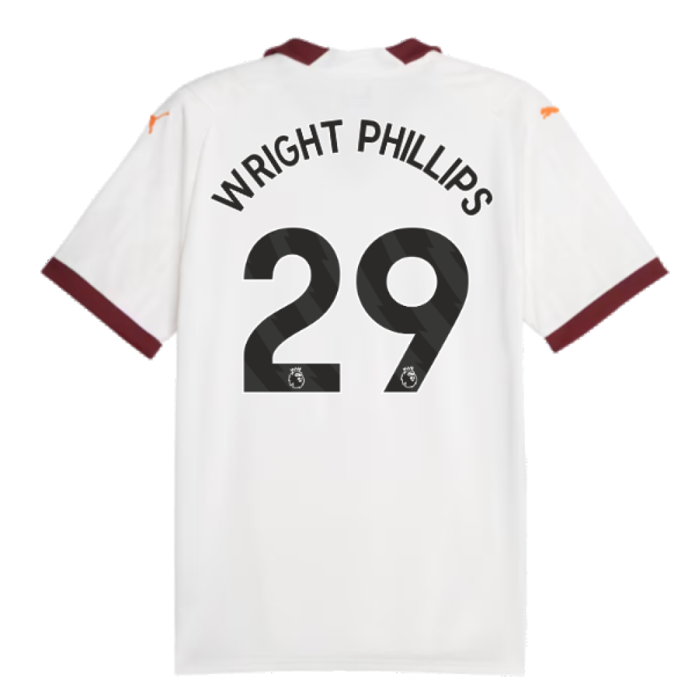 2023-2024 Man City Away Shirt (WRIGHT PHILLIPS 29)