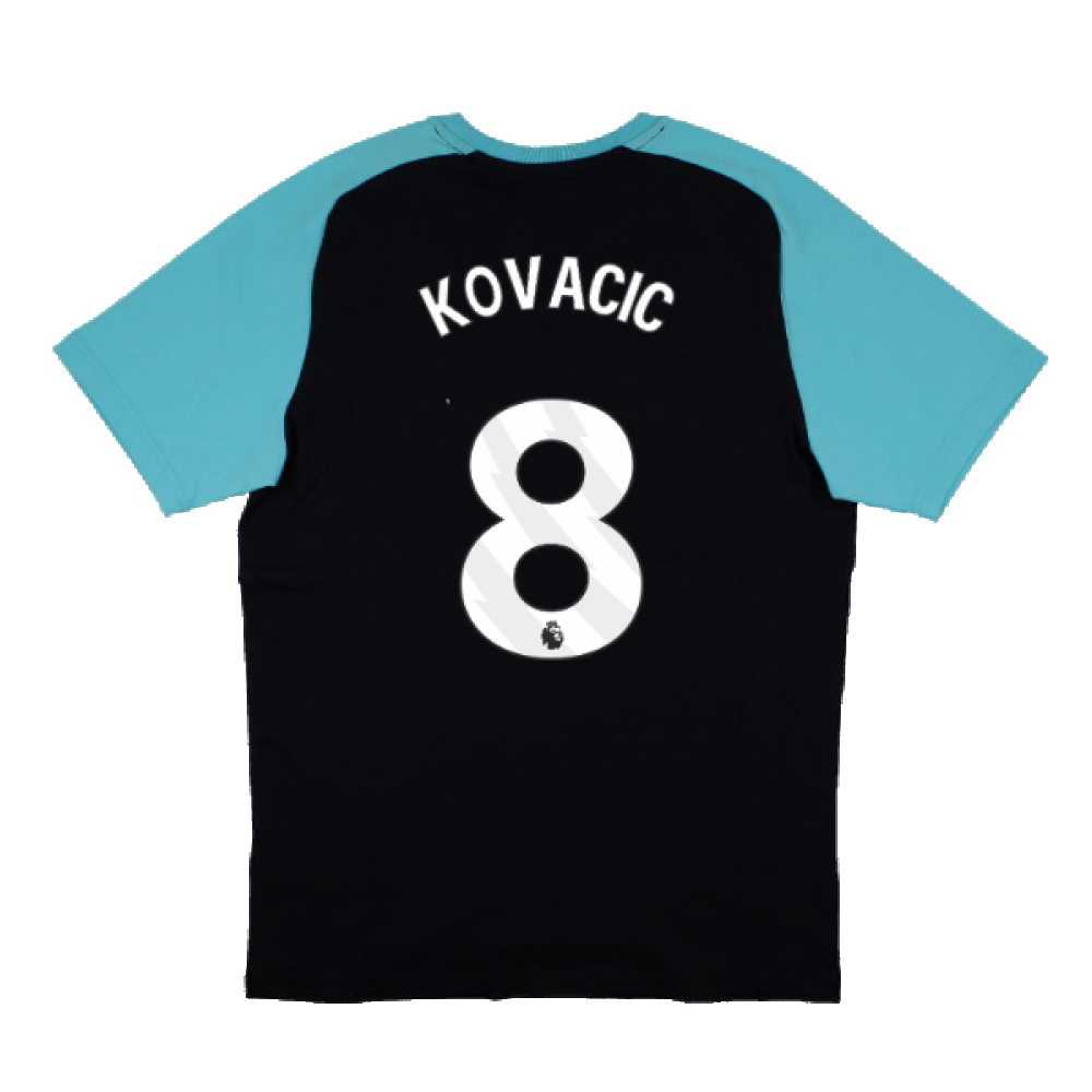 2023-2024 Man City Casuals Tee (Navy) (Kovacic 8)