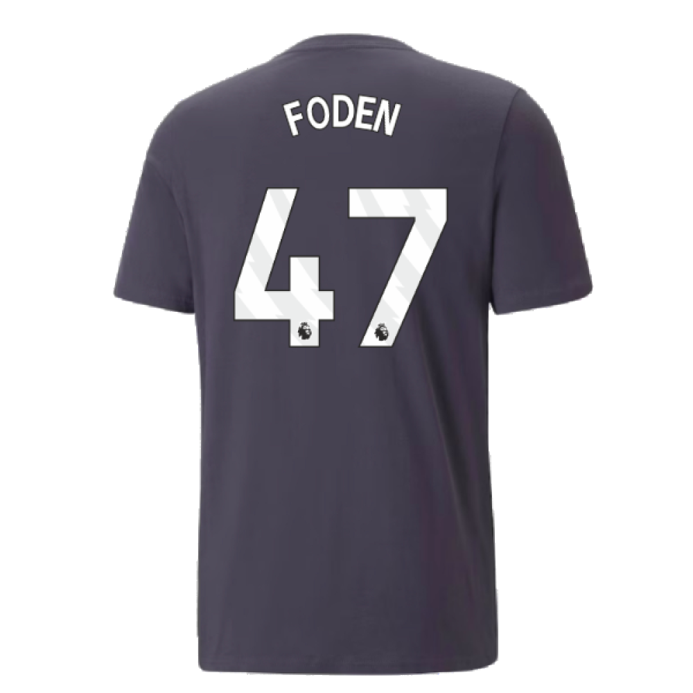 2023-2024 Man City FtblCore AOP Tee (Dark Navy) (FODEN 47)