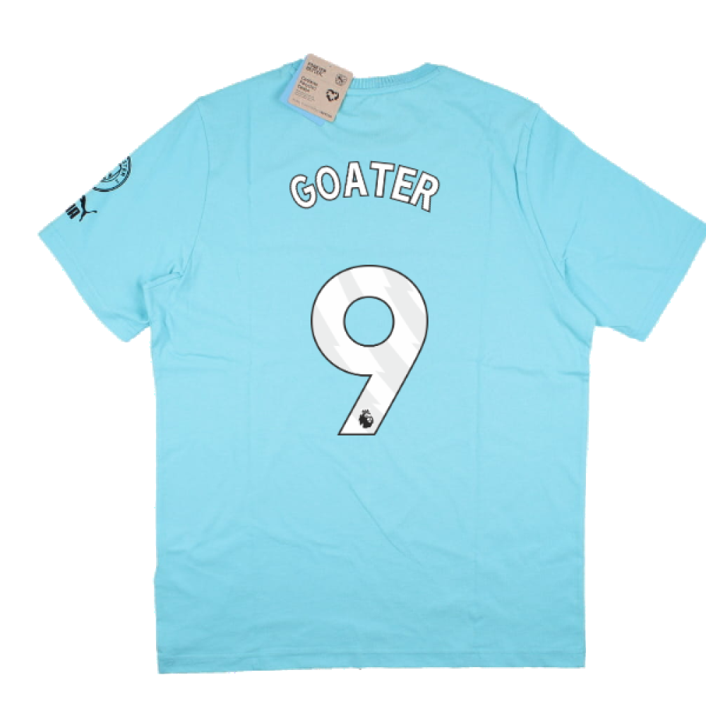 2023-2024 Man City FtblCore Graphic Tee (Hero Blue) (GOATER 9)