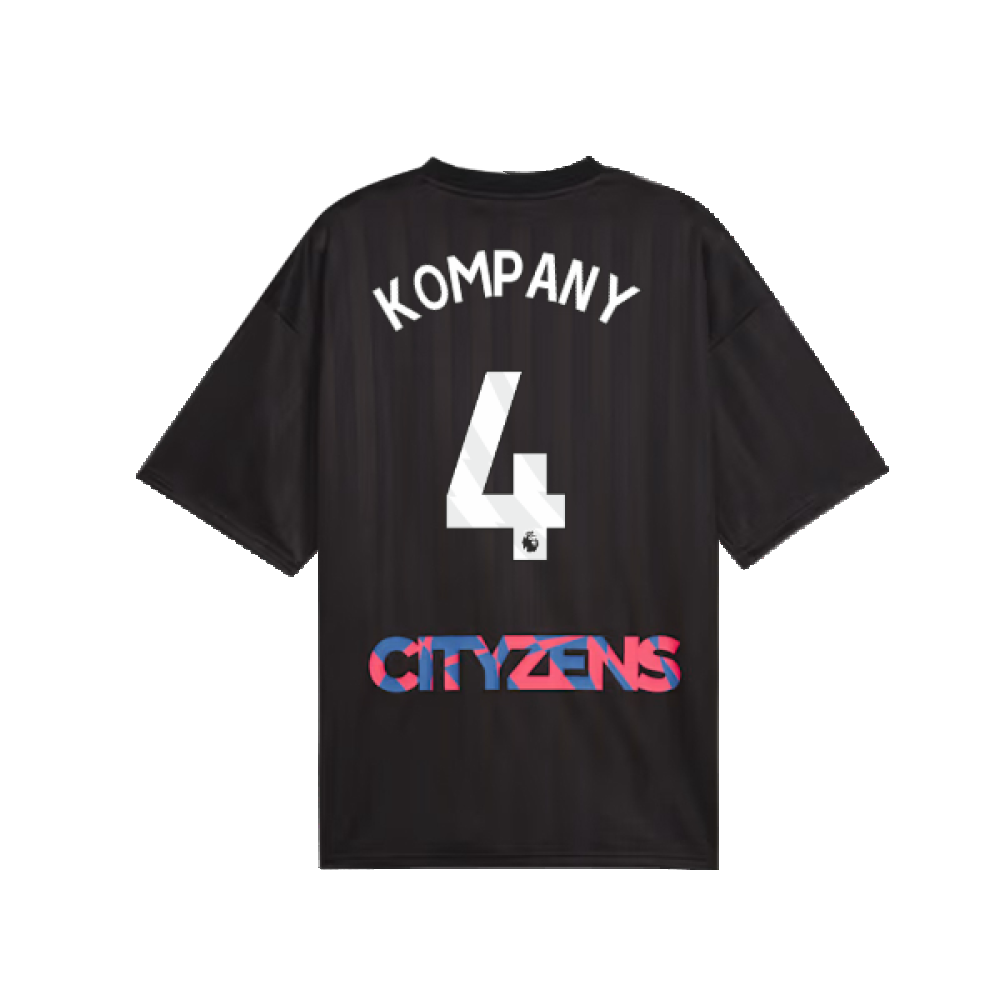 2023-2024 Man City FtblNrgy Jersey (Black) (KOMPANY 4)