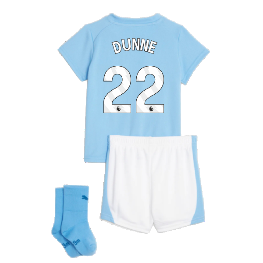 2023-2024 Man City Home Baby Kit (DUNNE 22)