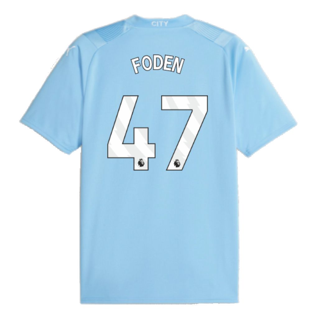 2023-2024 Man City Home Shirt (FODEN 47)