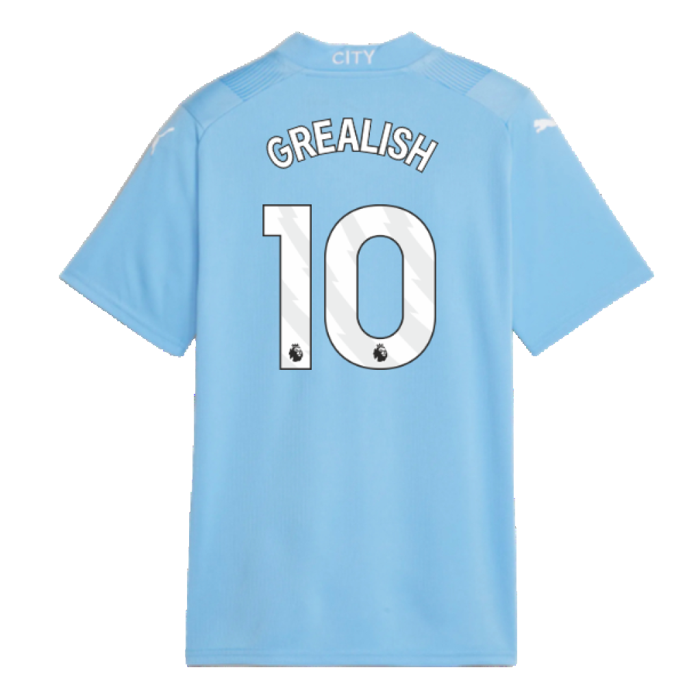 2023-2024 Man City Home Shirt (Kids) (GREALISH 10)