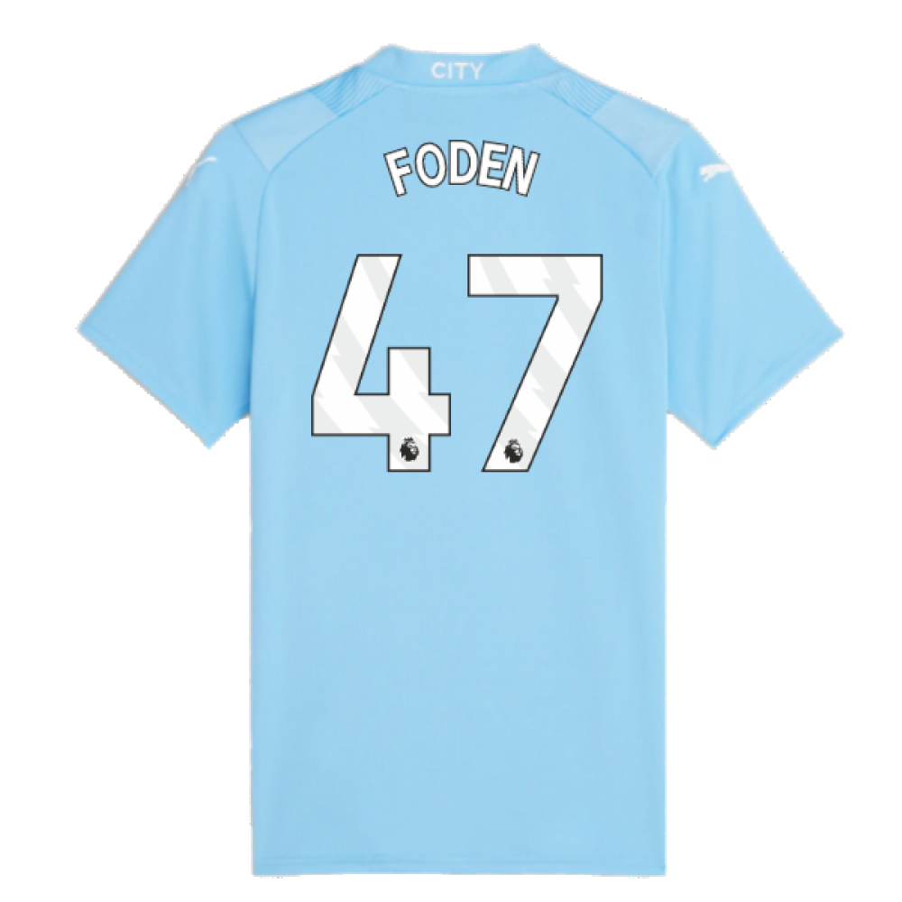 2023-2024 Man City Home Shirt (Ladies) (FODEN 47)