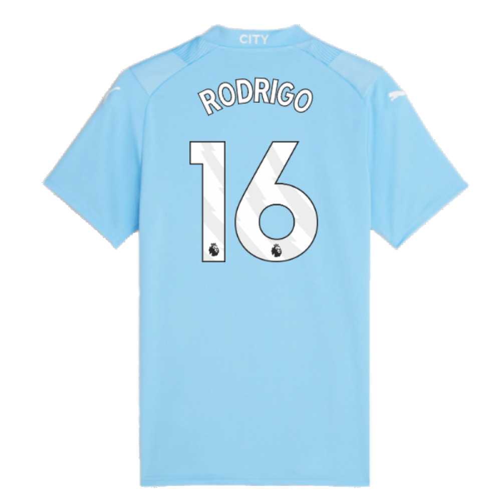 2023-2024 Man City Home Shirt (Ladies) (RODRIGO 16)