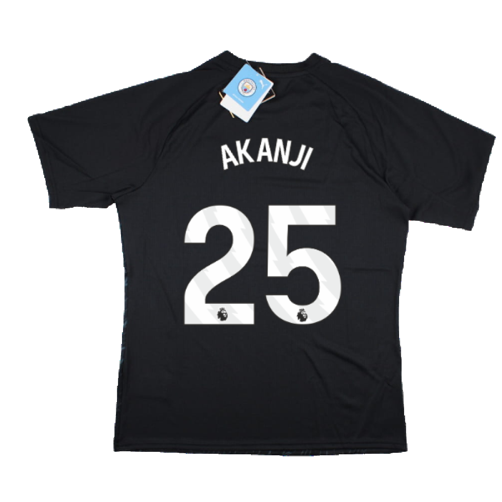 2023-2024 Man City Pre-Match Jersey (Dark Navy) (AKANJI 25)