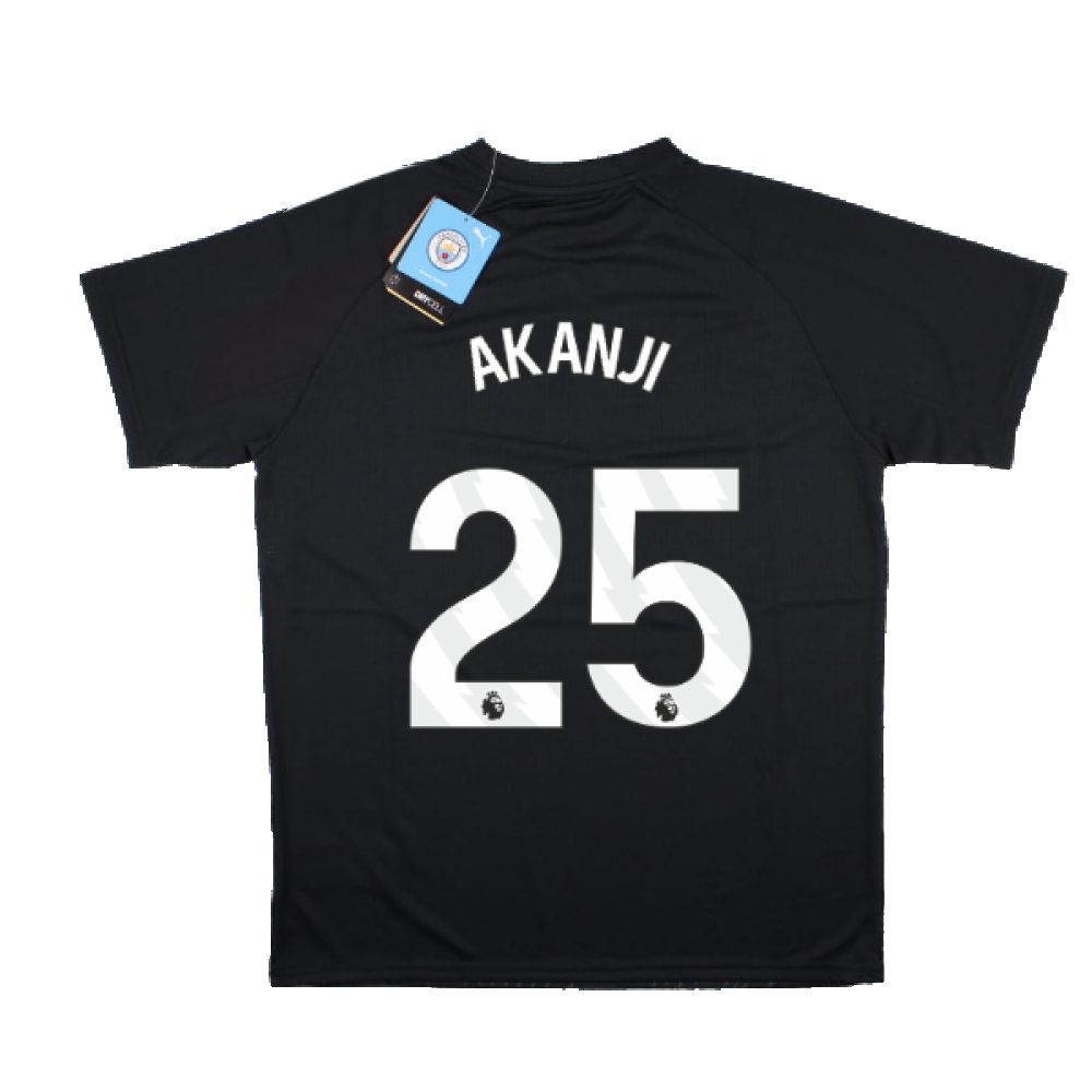 2023-2024 Man City Pre-Match Jersey (Dark Navy) - Kids (AKANJI 25)