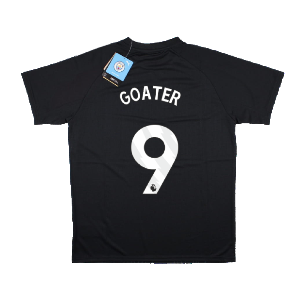 2023-2024 Man City Pre-Match Jersey (Dark Navy) - Kids (GOATER 9)