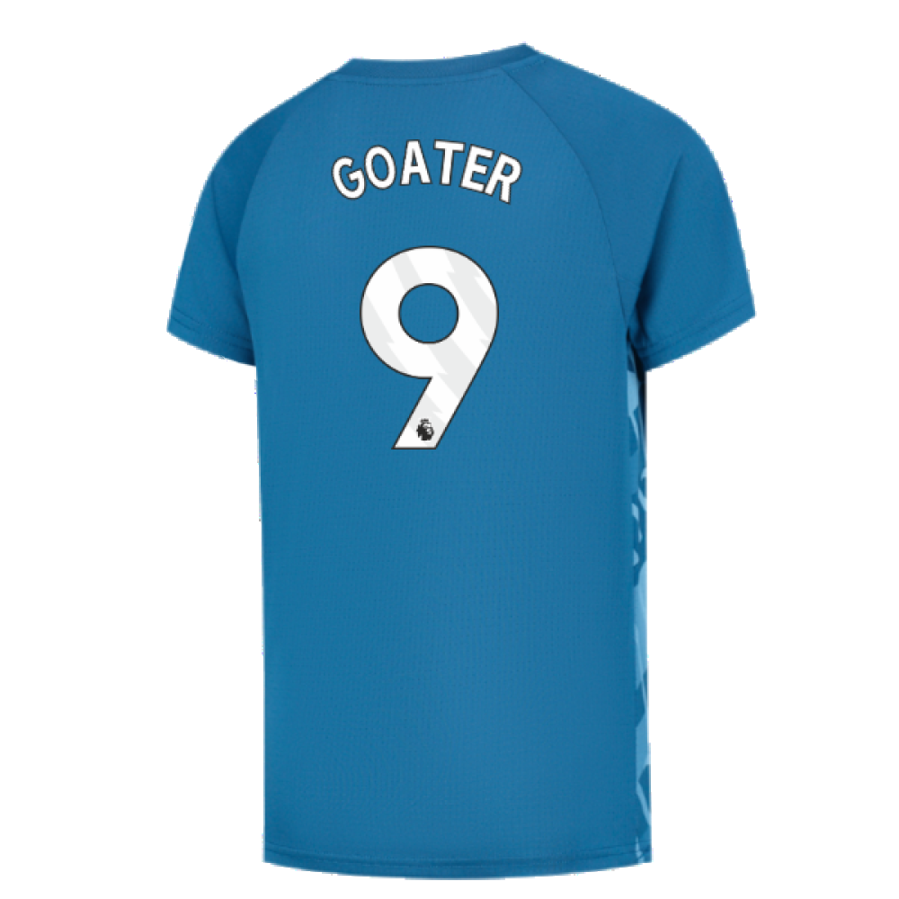 2023-2024 Man City Pre-Match Jersey (Lake Blue) (GOATER 9)