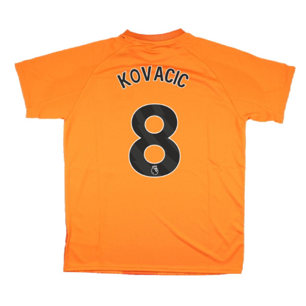 2023-2024 Man City Pre-Match Jersey (Orange) - Kids (Kovacic 8)