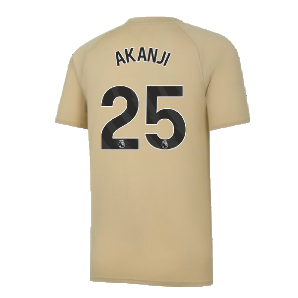 2023-2024 Man City Prematch SS Jersey (Granola) (AKANJI 25)