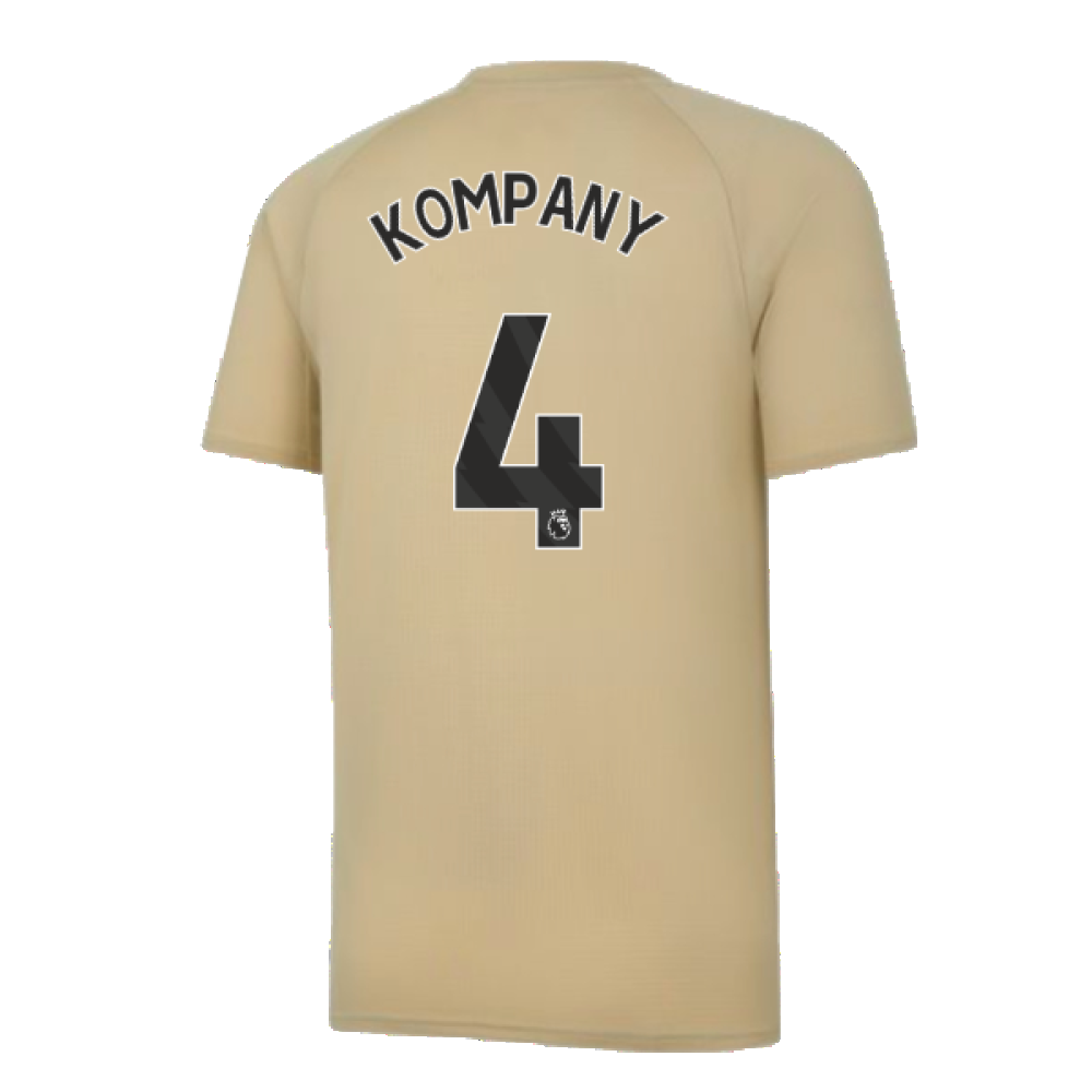 2023-2024 Man City Prematch SS Jersey (Granola) (KOMPANY 4)