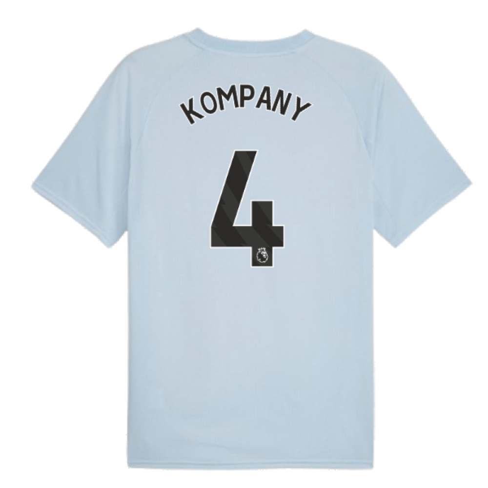 2023-2024 Man City Prematch SS Jersey (Silver Sky) (KOMPANY 4)