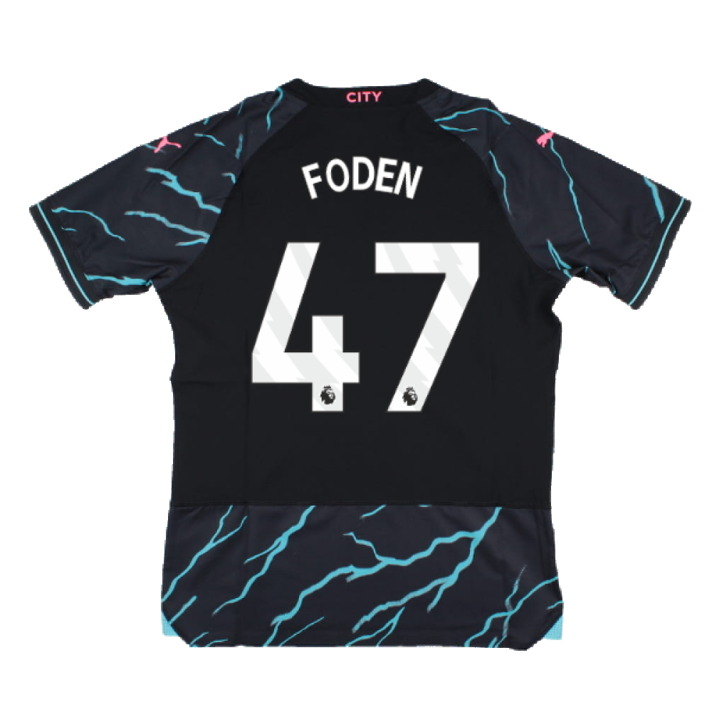 2023-2024 Man City Third Authentic Shirt (FODEN 47)