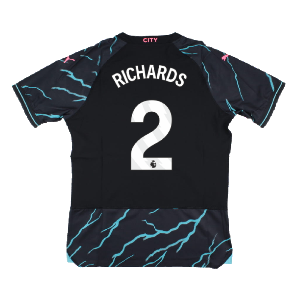 2023-2024 Man City Third Authentic Shirt (RICHARDS 2)