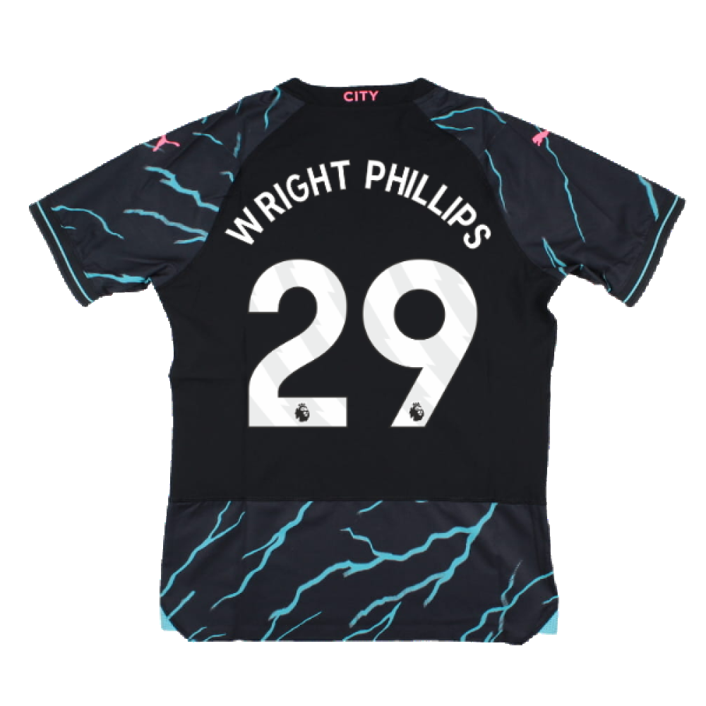 2023-2024 Man City Third Authentic Shirt (WRIGHT PHILLIPS 29)