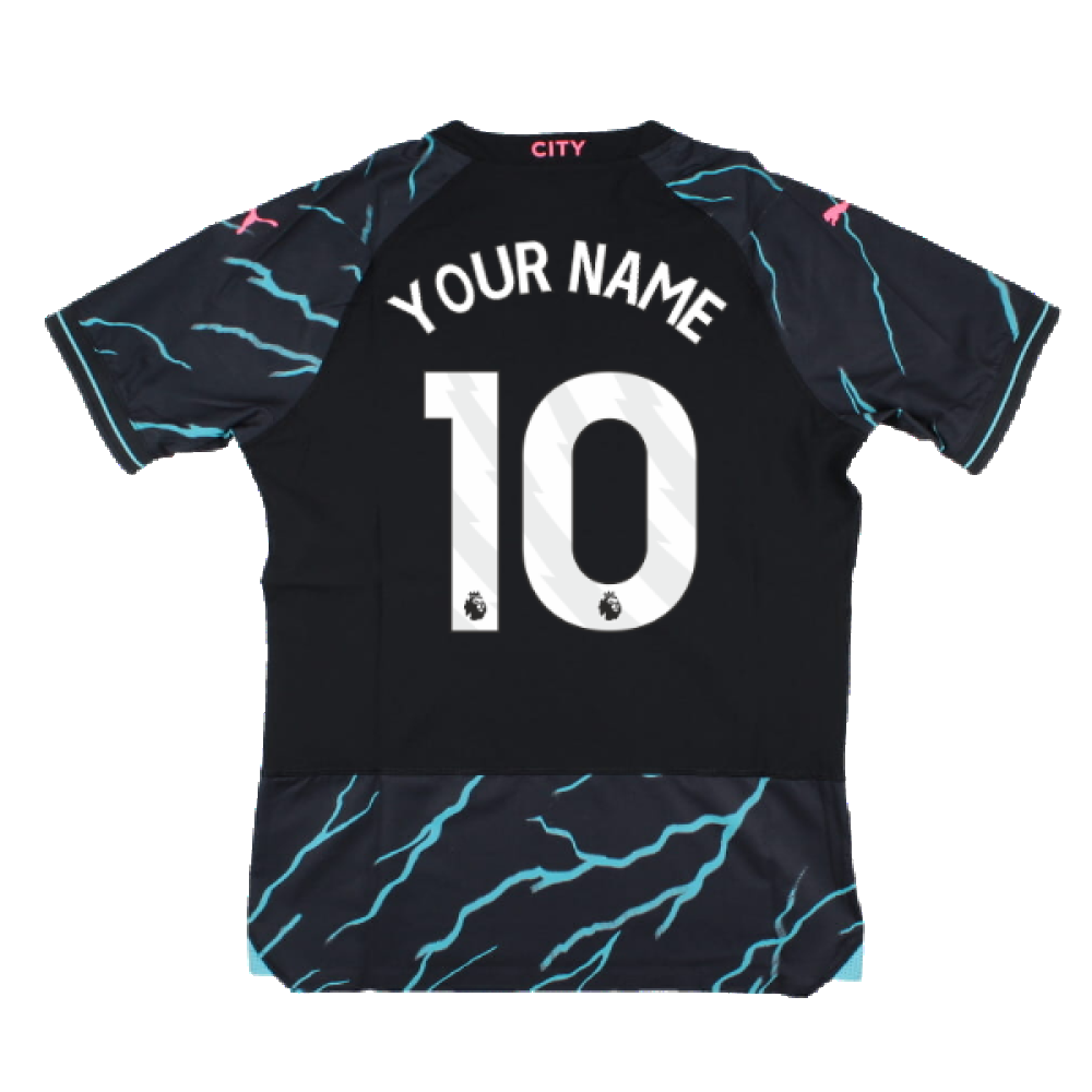2023-2024 Man City Third Authentic Shirt (Your Name)