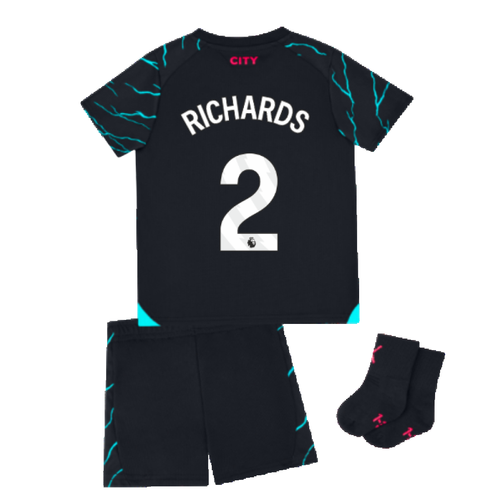 2023-2024 Man City Third Baby Kit (RICHARDS 2)