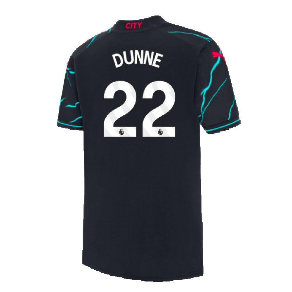 2023-2024 Man City Third Mini Kit (DUNNE 22)