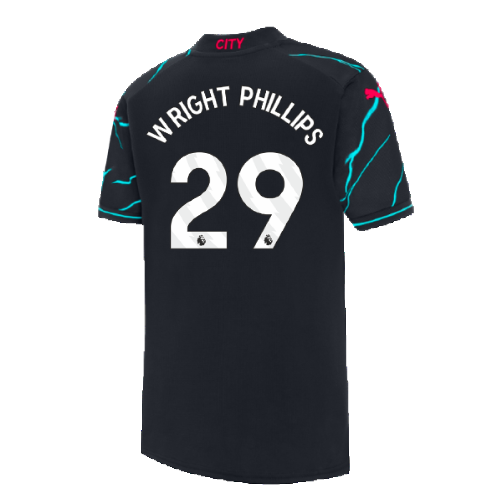 2023-2024 Man City Third Mini Kit (WRIGHT PHILLIPS 29)