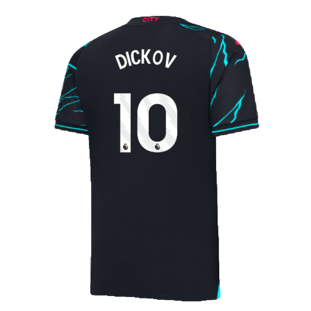 2023-2024 Man City Third Shirt (DICKOV 10)