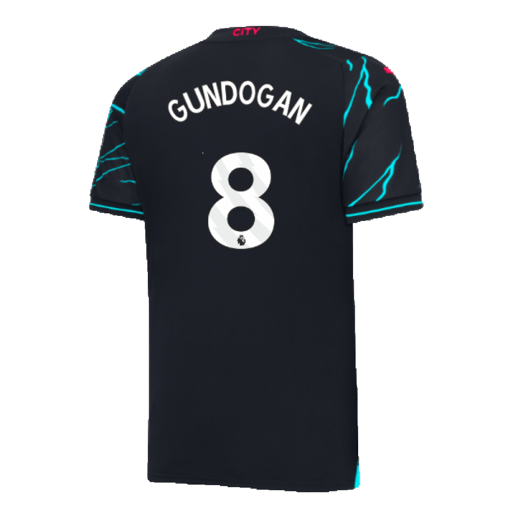 2023-2024 Man City Third Shirt (GUNDOGAN 8)