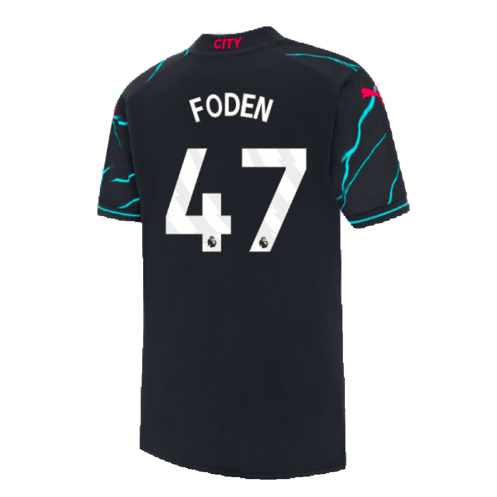 2023-2024 Man City Third Shirt (Kids) (FODEN 47)