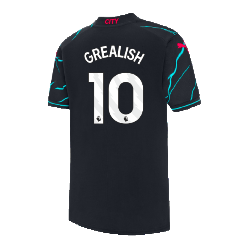 2023-2024 Man City Third Shirt (Kids) (GREALISH 10)