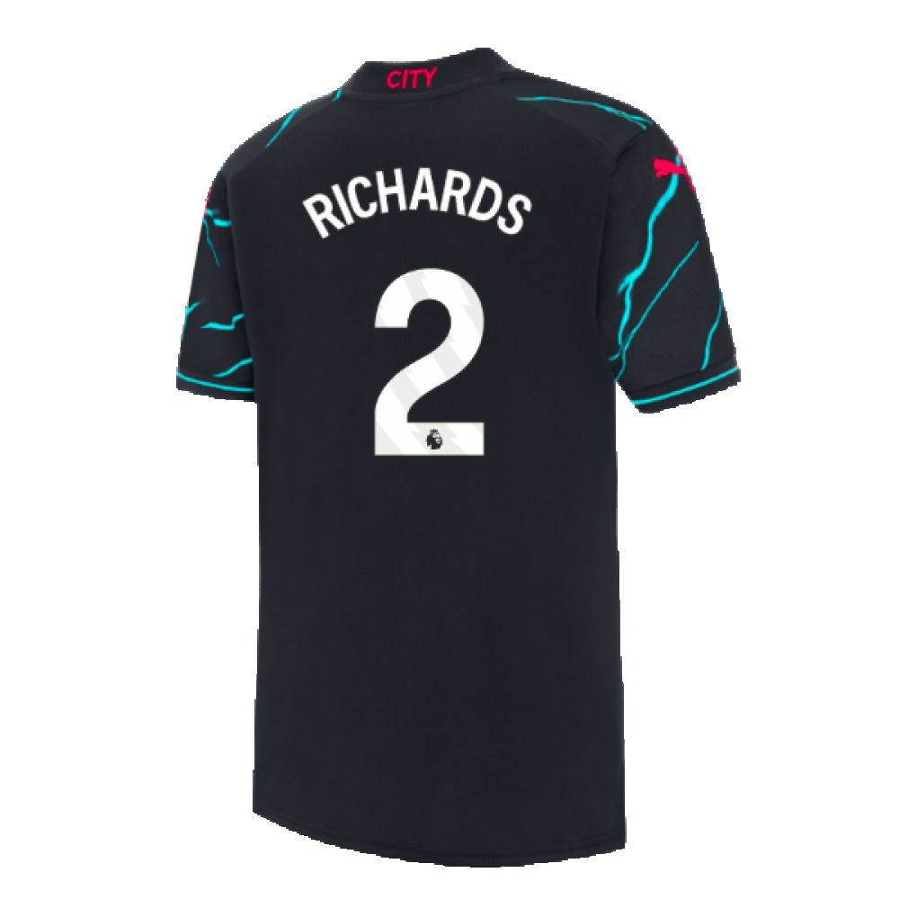 2023-2024 Man City Third Shirt (Kids) (RICHARDS 2)