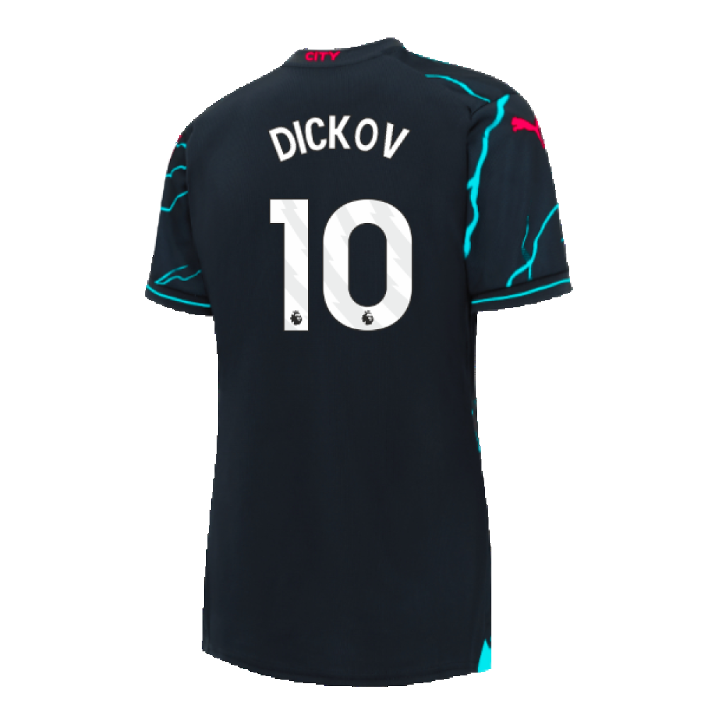 2023-2024 Man City Third Shirt (Ladies) (DICKOV 10)