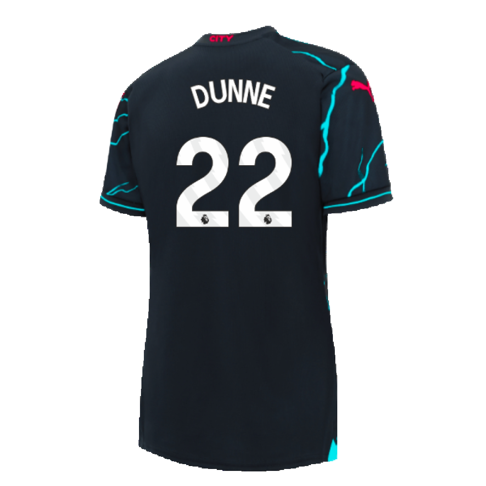 2023-2024 Man City Third Shirt (Ladies) (DUNNE 22)