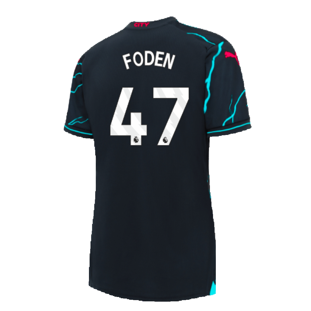 2023-2024 Man City Third Shirt (Ladies) (FODEN 47)