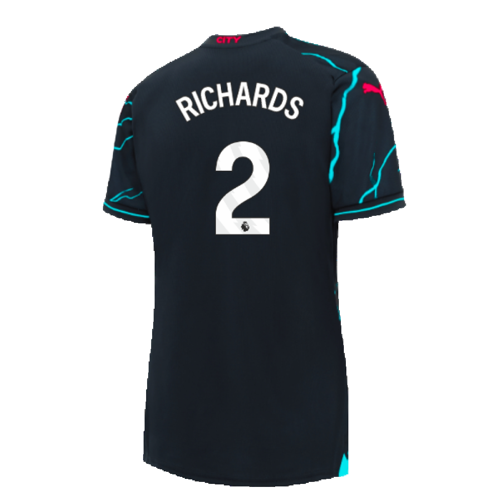 2023-2024 Man City Third Shirt (Ladies) (RICHARDS 2)