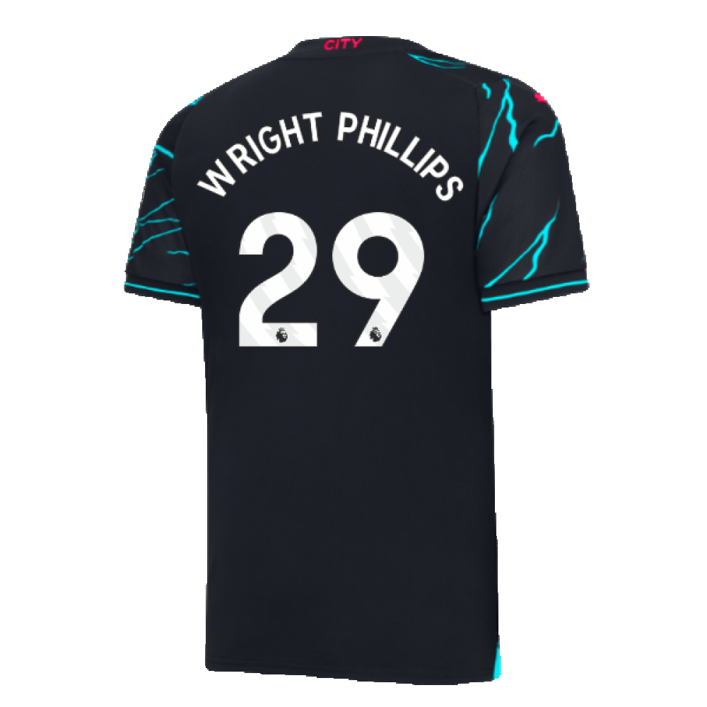 2023-2024 Man City Third Shirt (WRIGHT PHILLIPS 29)