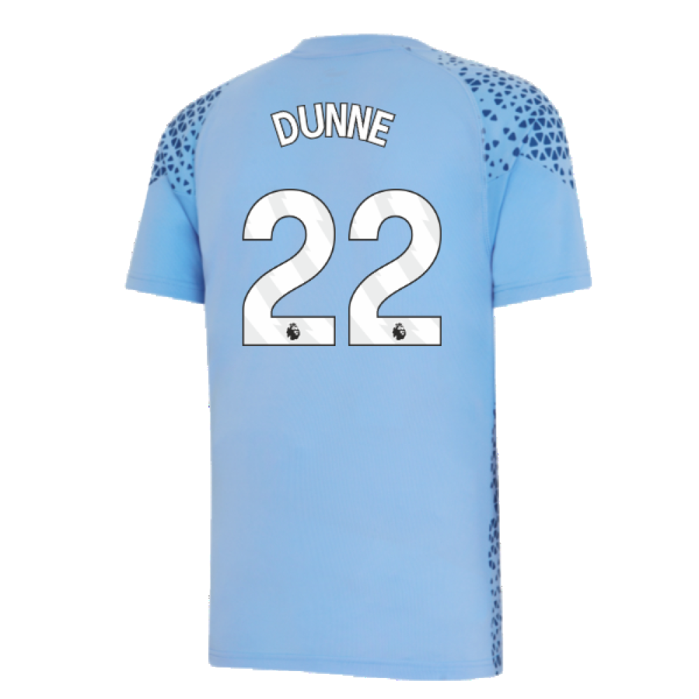 2023-2024 Man City Training Jersey (Light Blue) (DUNNE 22)