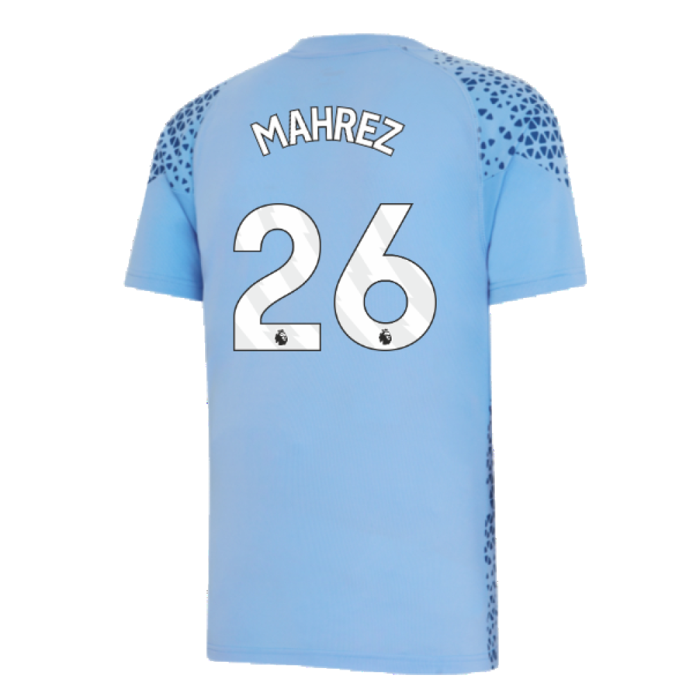 2023-2024 Man City Training Jersey (Light Blue) - Kids (MAHREZ 26)