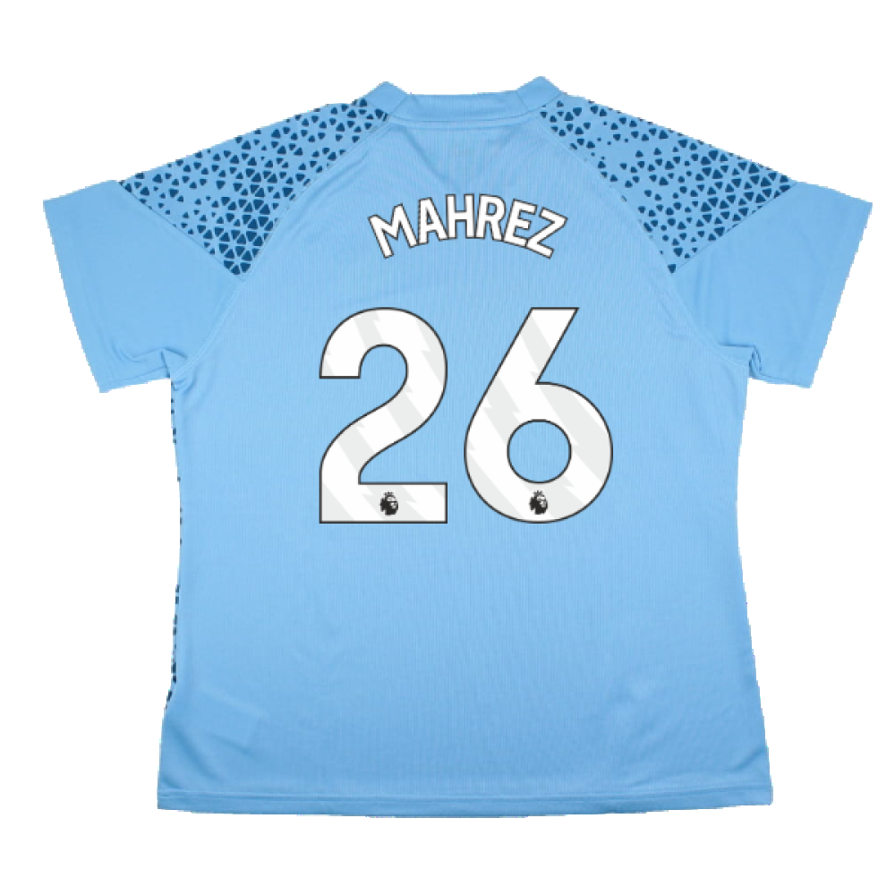 2023-2024 Man City Training Jersey (Light Blue) - Ladies (MAHREZ 26)