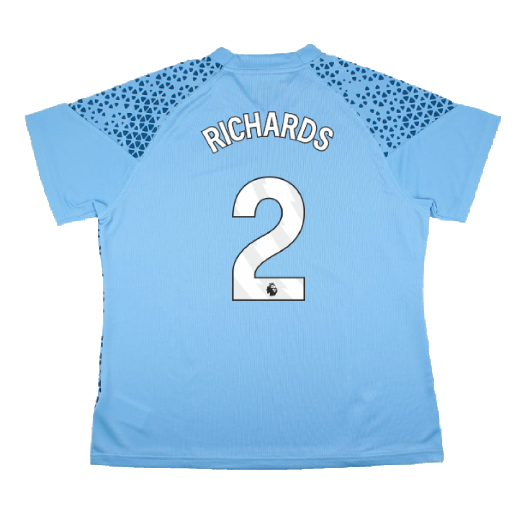 2023-2024 Man City Training Jersey (Light Blue) - Ladies (RICHARDS 2)