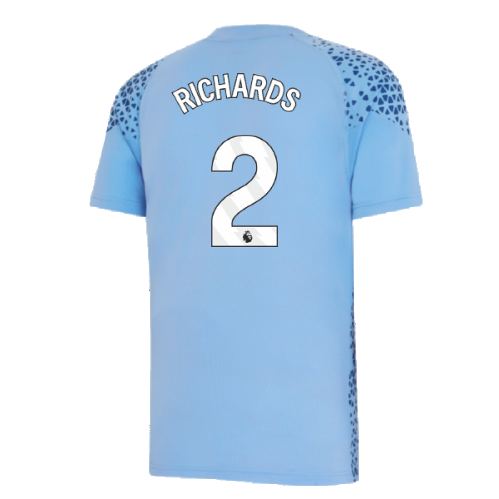 2023-2024 Man City Training Jersey (Light Blue) (RICHARDS 2)