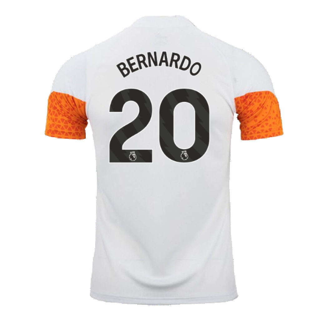 2023-2024 Man City Training Jersey (Marble) (BERNARDO 20)