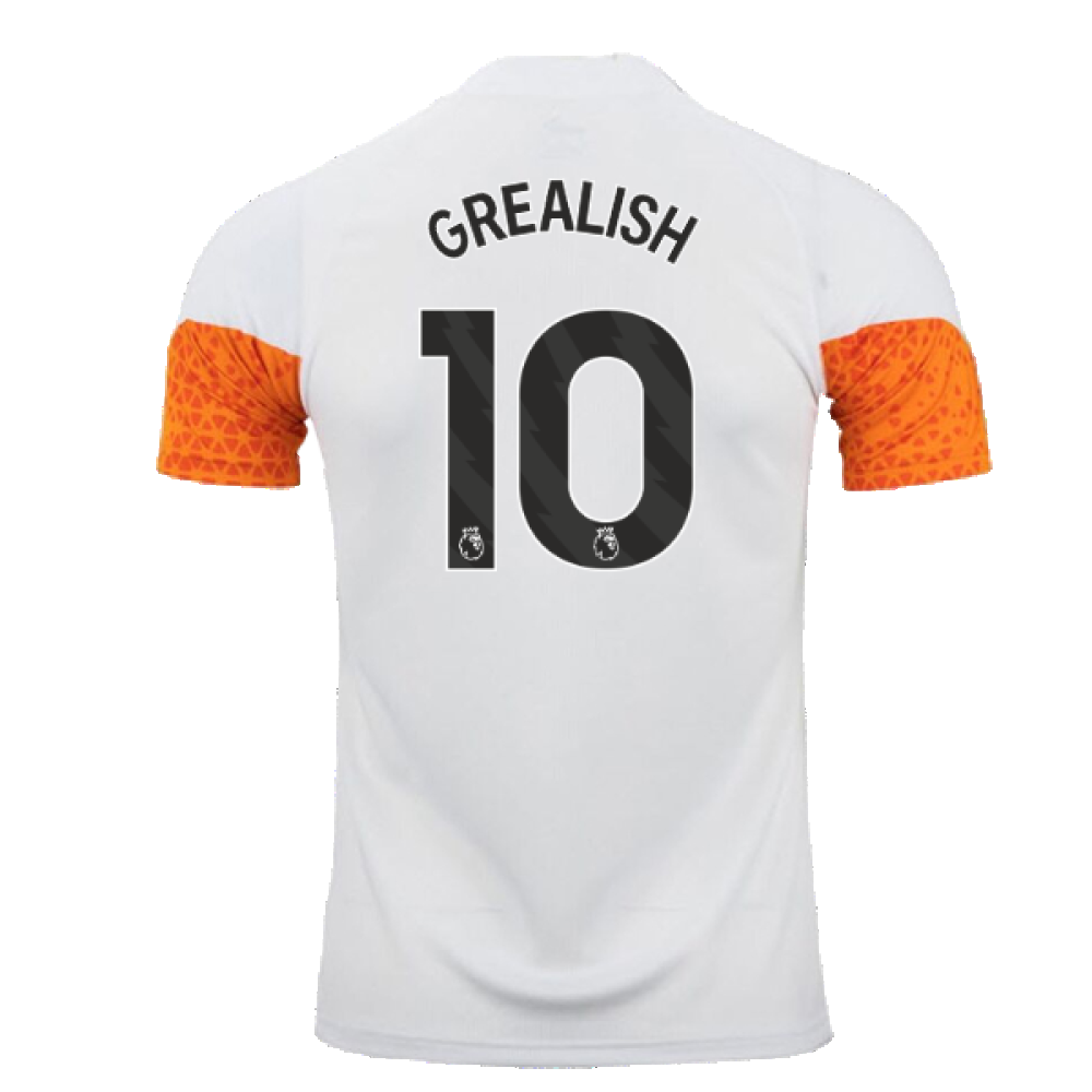 2023-2024 Man City Training Jersey (Marble) (GREALISH 10)