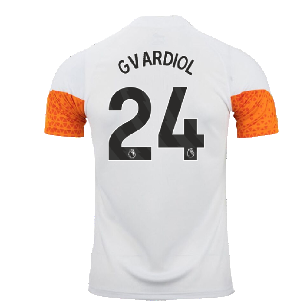 2023-2024 Man City Training Jersey (Marble) (Gvardiol 24)